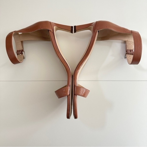 Stuart Weitzman Women's Ankle Strap Open Toe Heels Sandals in Blush Pink sz 8M - Picture 12 of 16